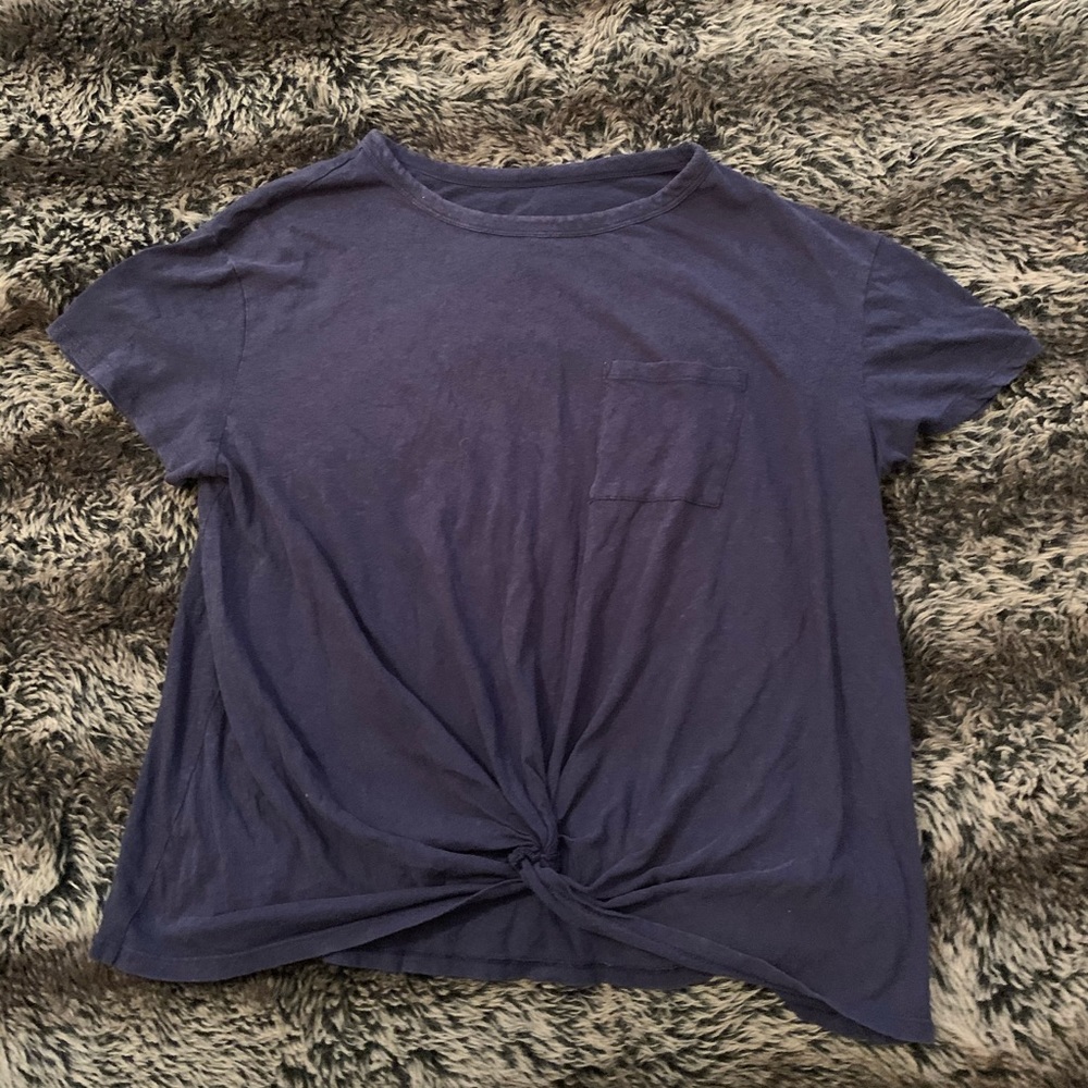 Cute Front Tie T-Shirt